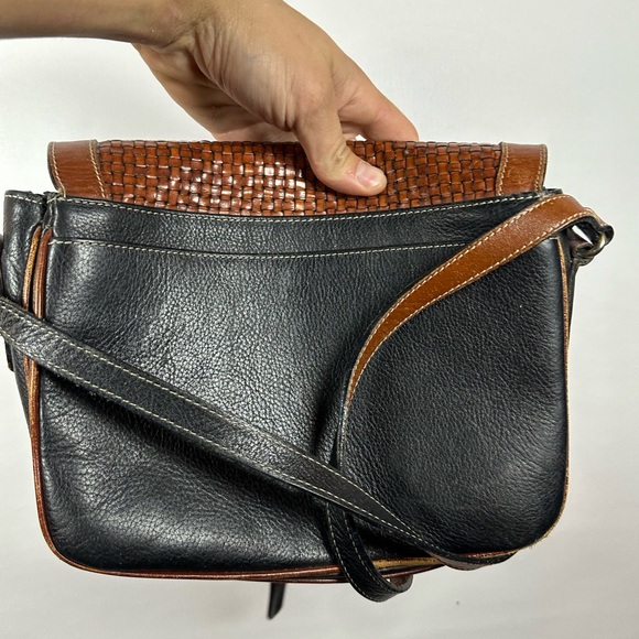 Bally woven leather vintage handbag - Picture 6 of 10